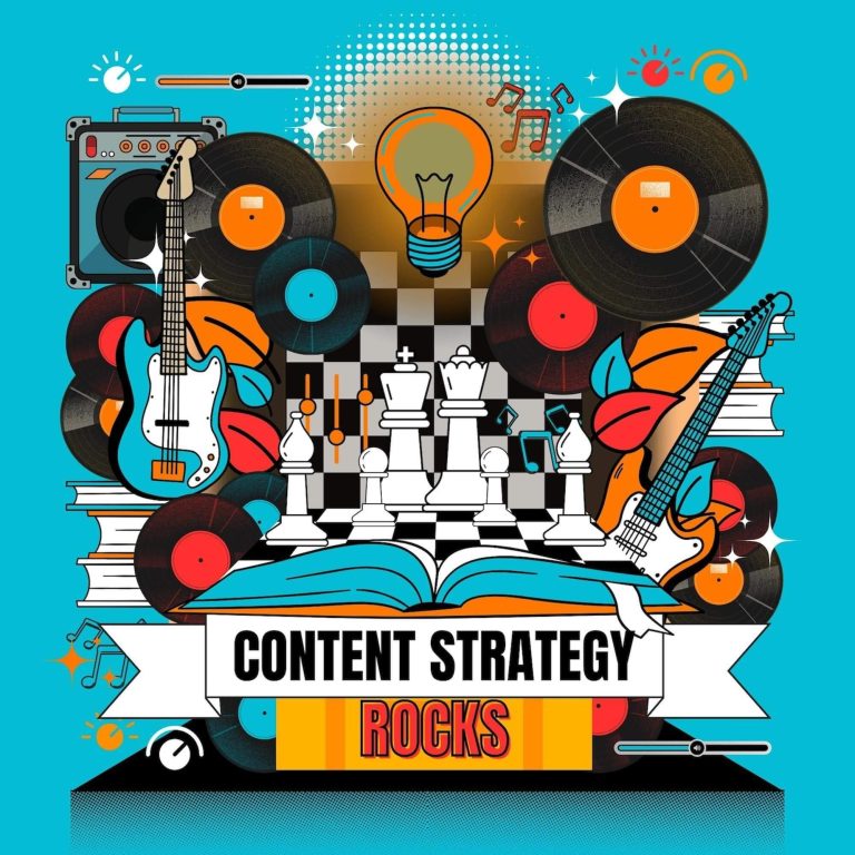 Podcast-Cover Content Strategy Rocks